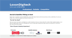 Desktop Screenshot of loxondigitech.co.uk